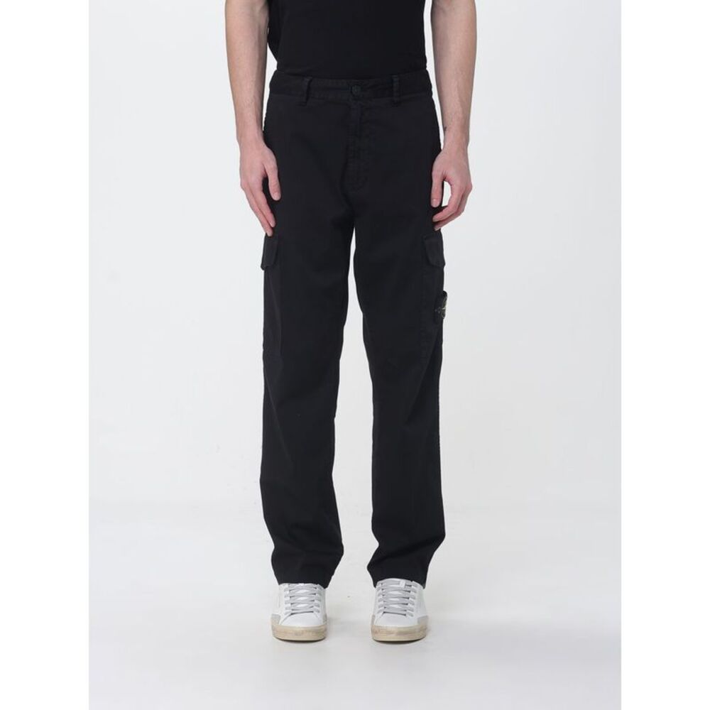 Stone Island Pants Men Black